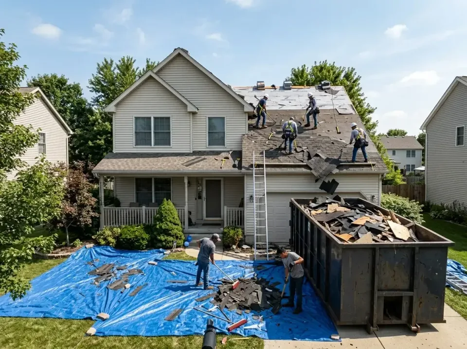 roof-replacement-debris-remova-004 — frequently asked questions, Cheapest Dumpster Rentals in Macedonia, OH